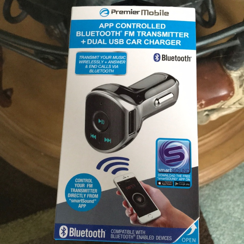 Premier Mobile APP Bluetooth FM transmitter